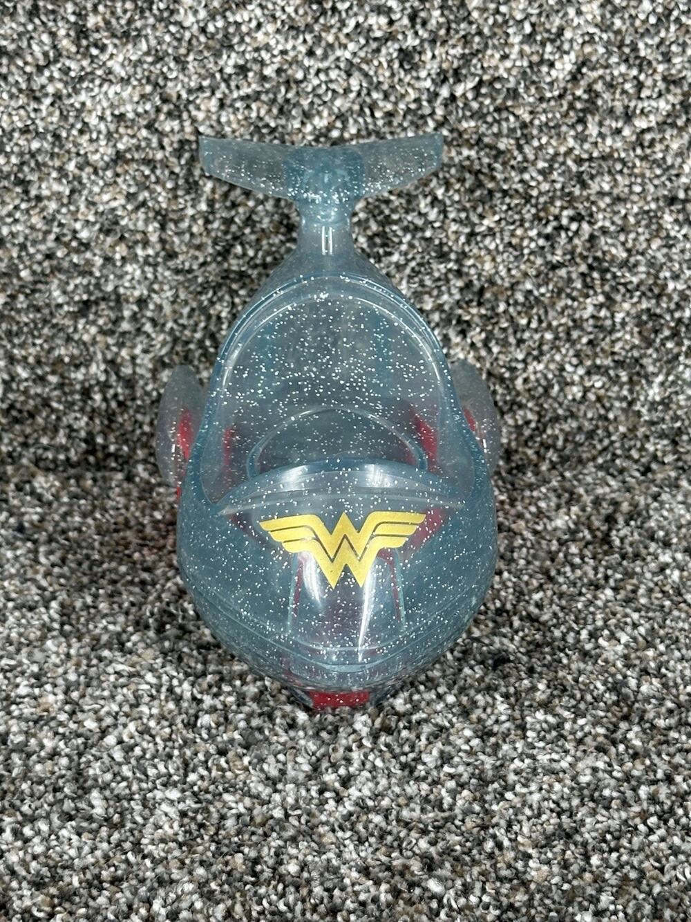 Fisher-Price Little People DC Super Friends Wonder Woman Invisible Jet Glitter